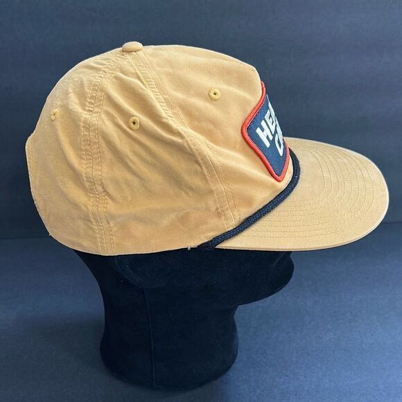 Richardson Outdoor Health Camp Hat Cap SnapBack Yellow Gold Patch Rope Trim - Picture 4 of 11